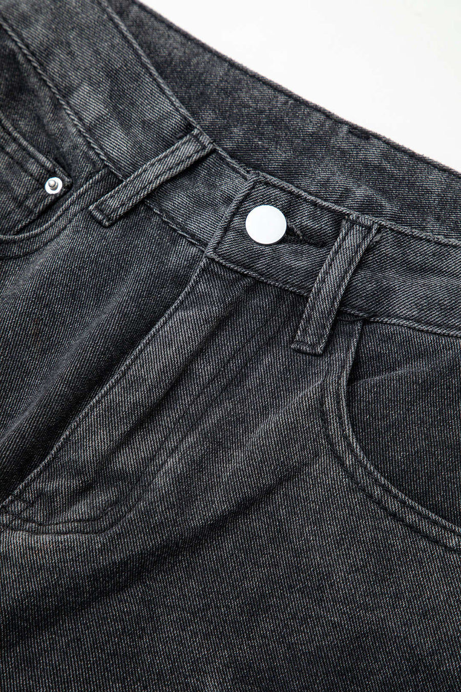 Multi Pocket Straight Leg Cargo Jeans