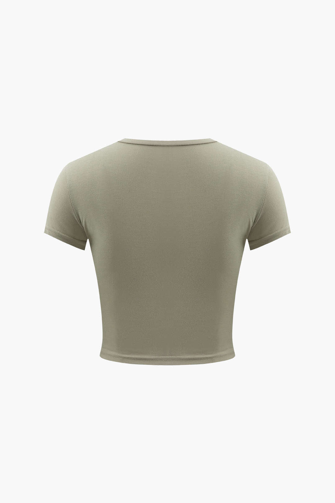 T-shirt court à motif abstrait
