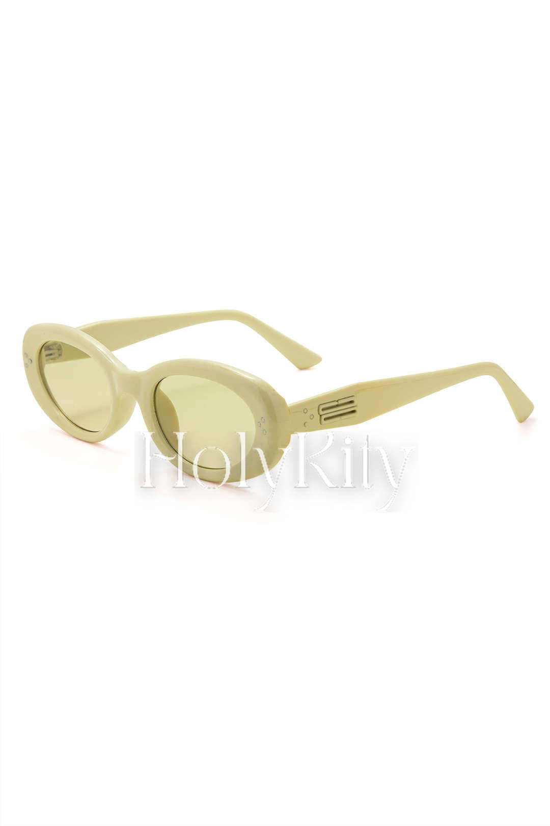 Lunettes de soleil à monture ovale
