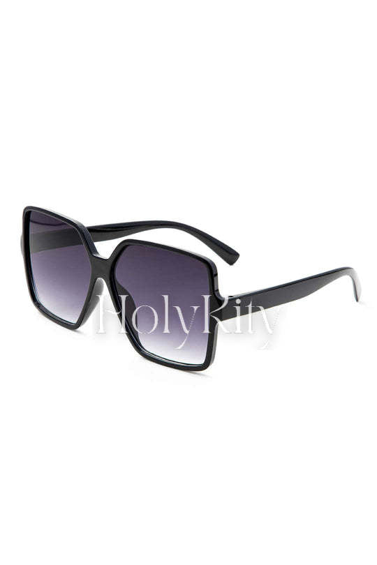Lunettes de soleil carrées surdimensionnées