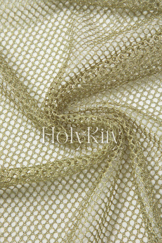 Robe cache-maillot fendue en maille transparente
