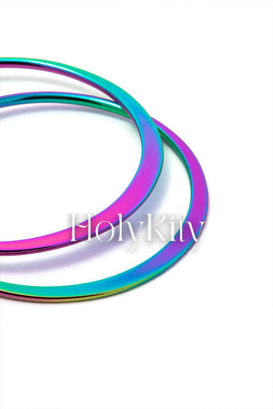 Regenbogen Creolen