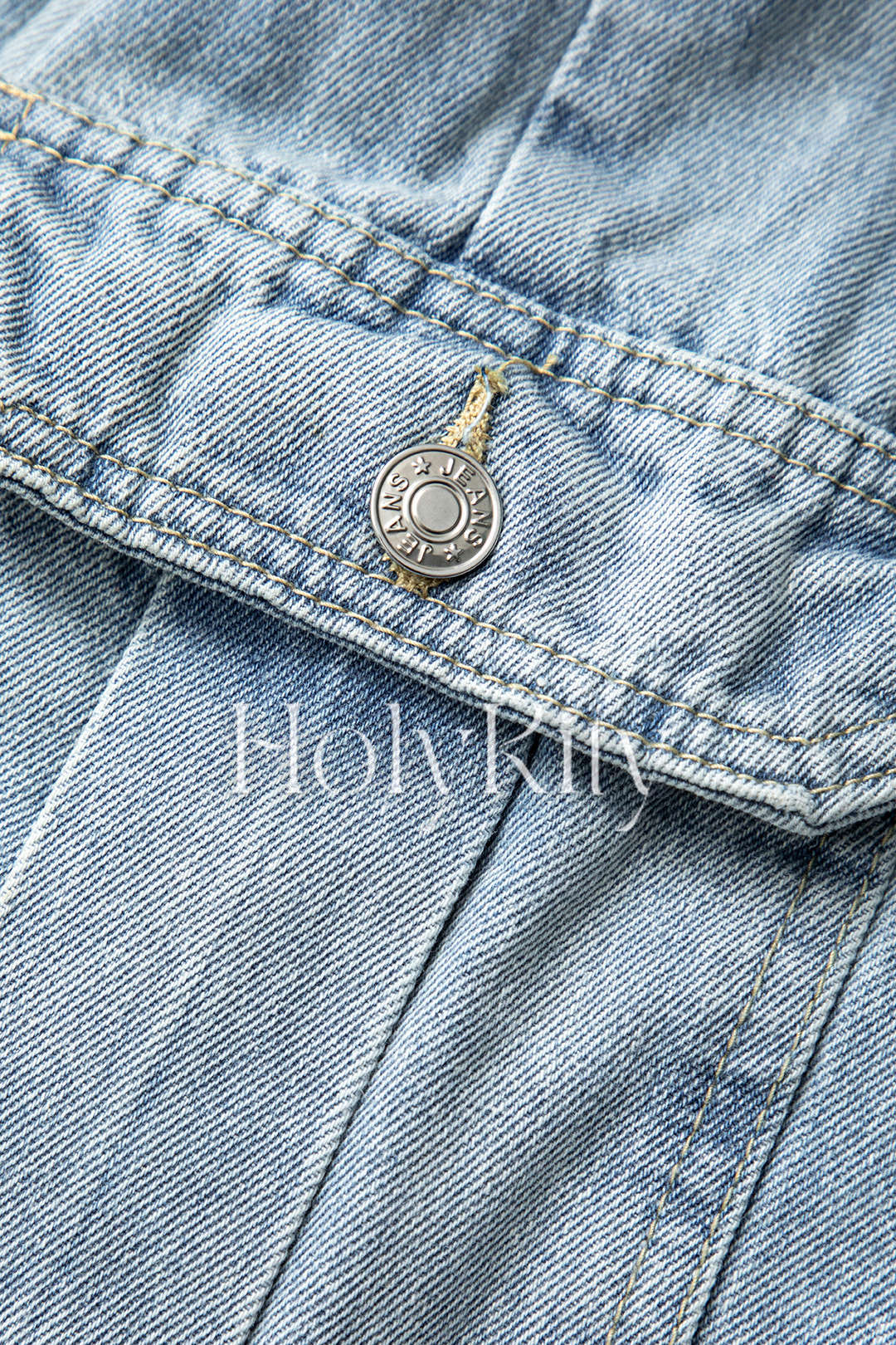 Cargo Pocket Wide Leg Jeans