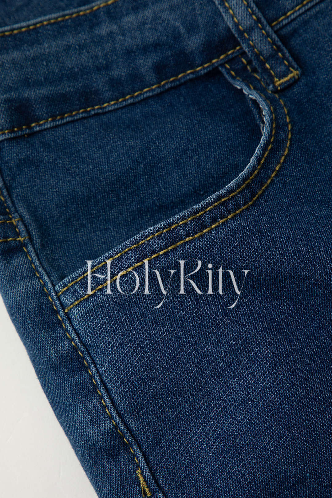 Ausgeblichene, zerrissene Skinny Jeans