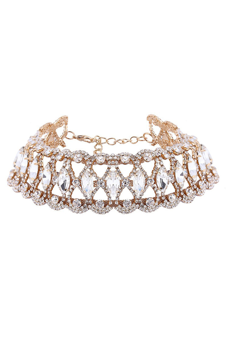 rhinestone necklace