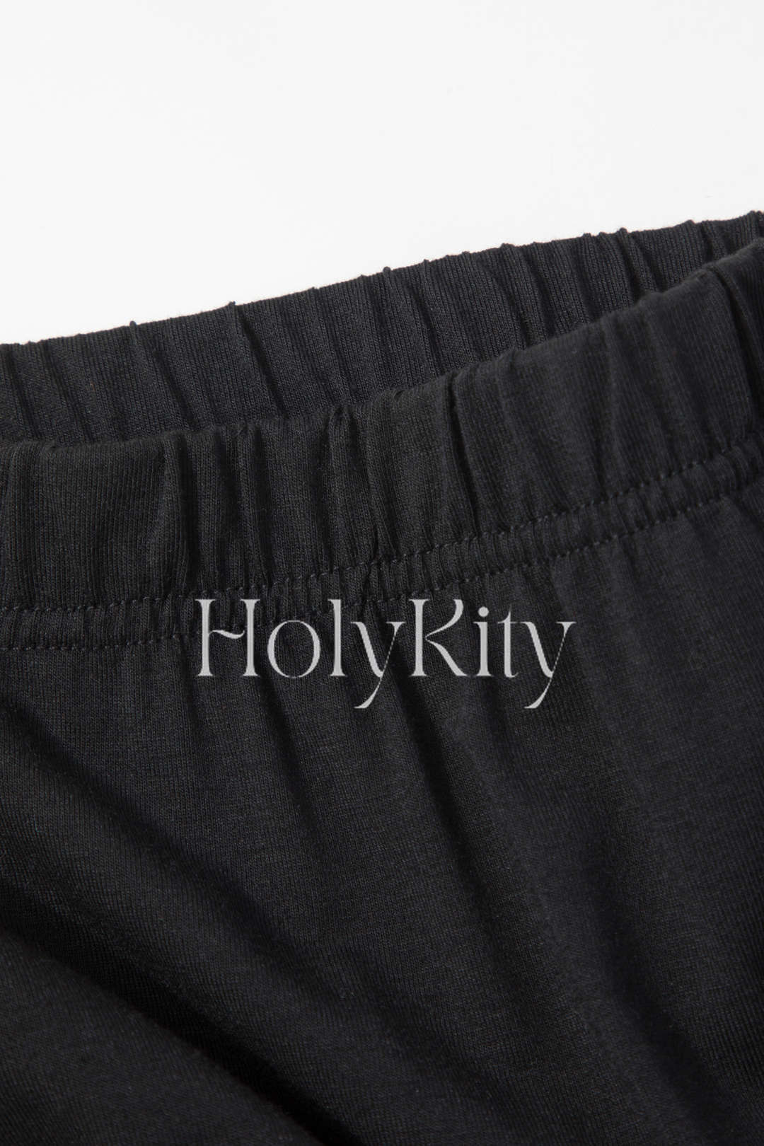 Bodycon Mermaid Midi Skirt With Elastic Waistband