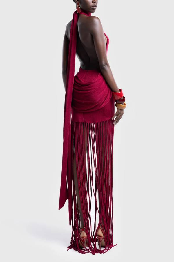 SAMPLE SALE Zuma Tassel Dress