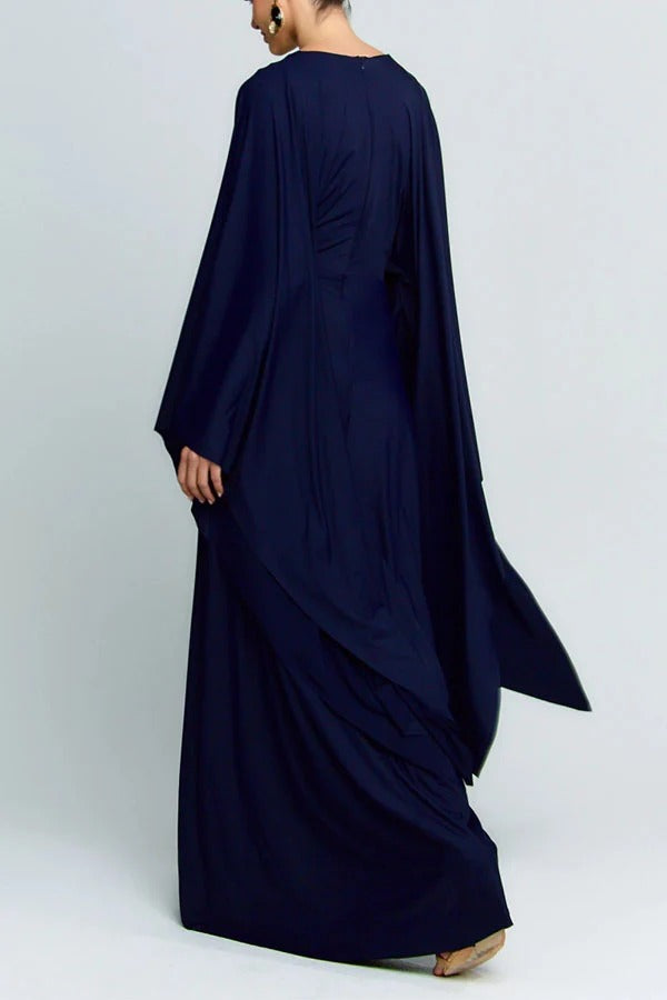 Prestige Plunging Slit Maxi Gown