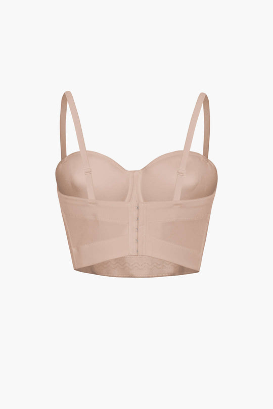 Bustier-Korsett mit Kettendetail