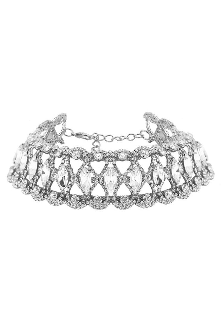 rhinestone necklace