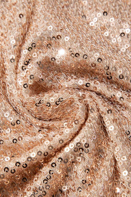 Sequin V-neck Bodysuit