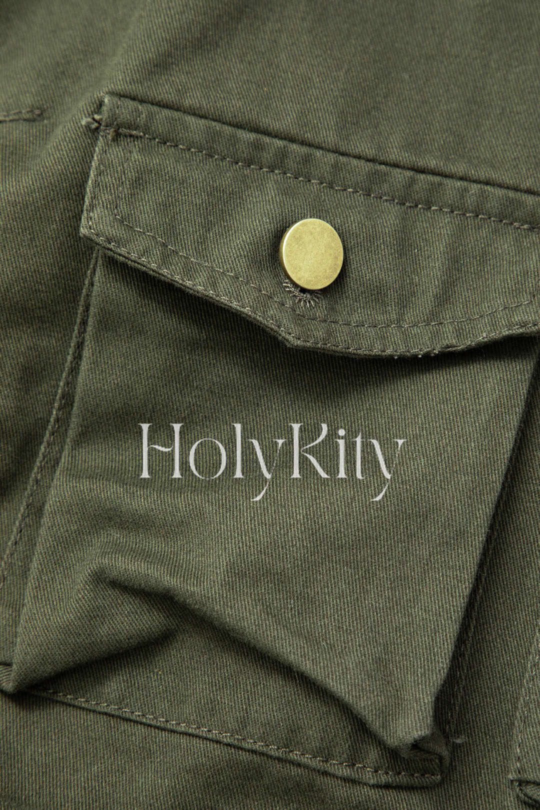 Multi Pockets Wide Leg Cargo Pants