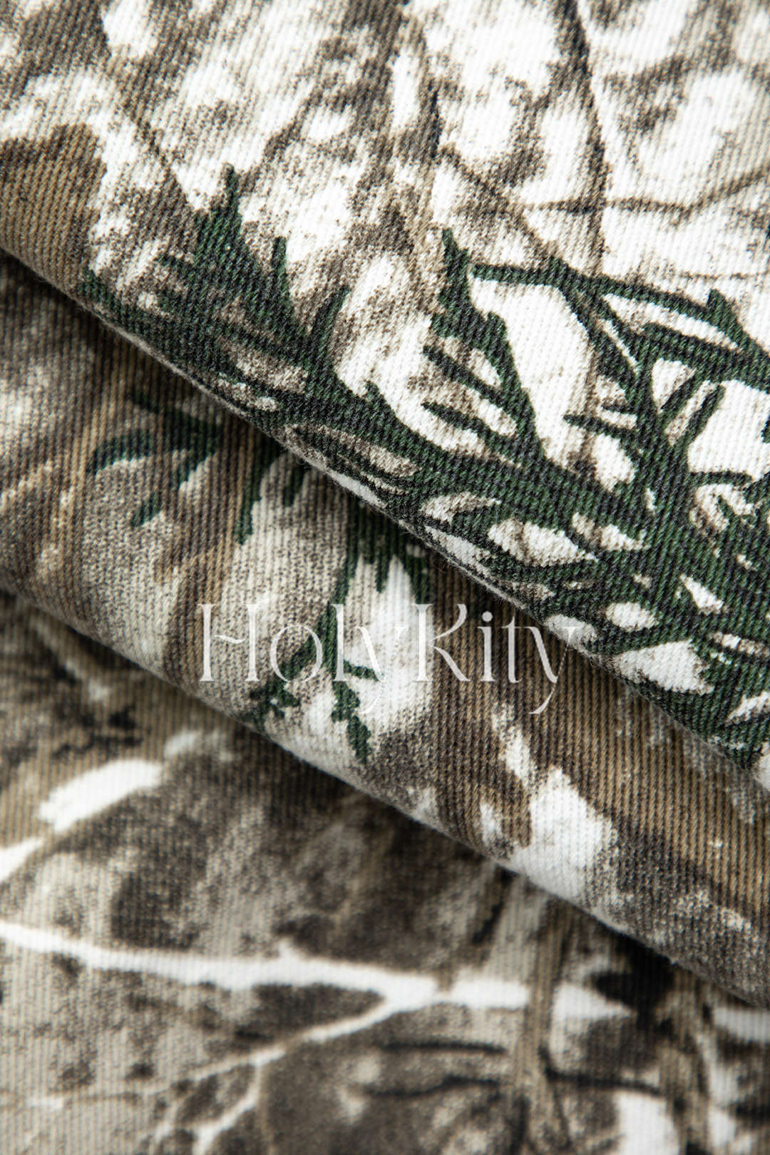 Leaves Print Cargo Pants