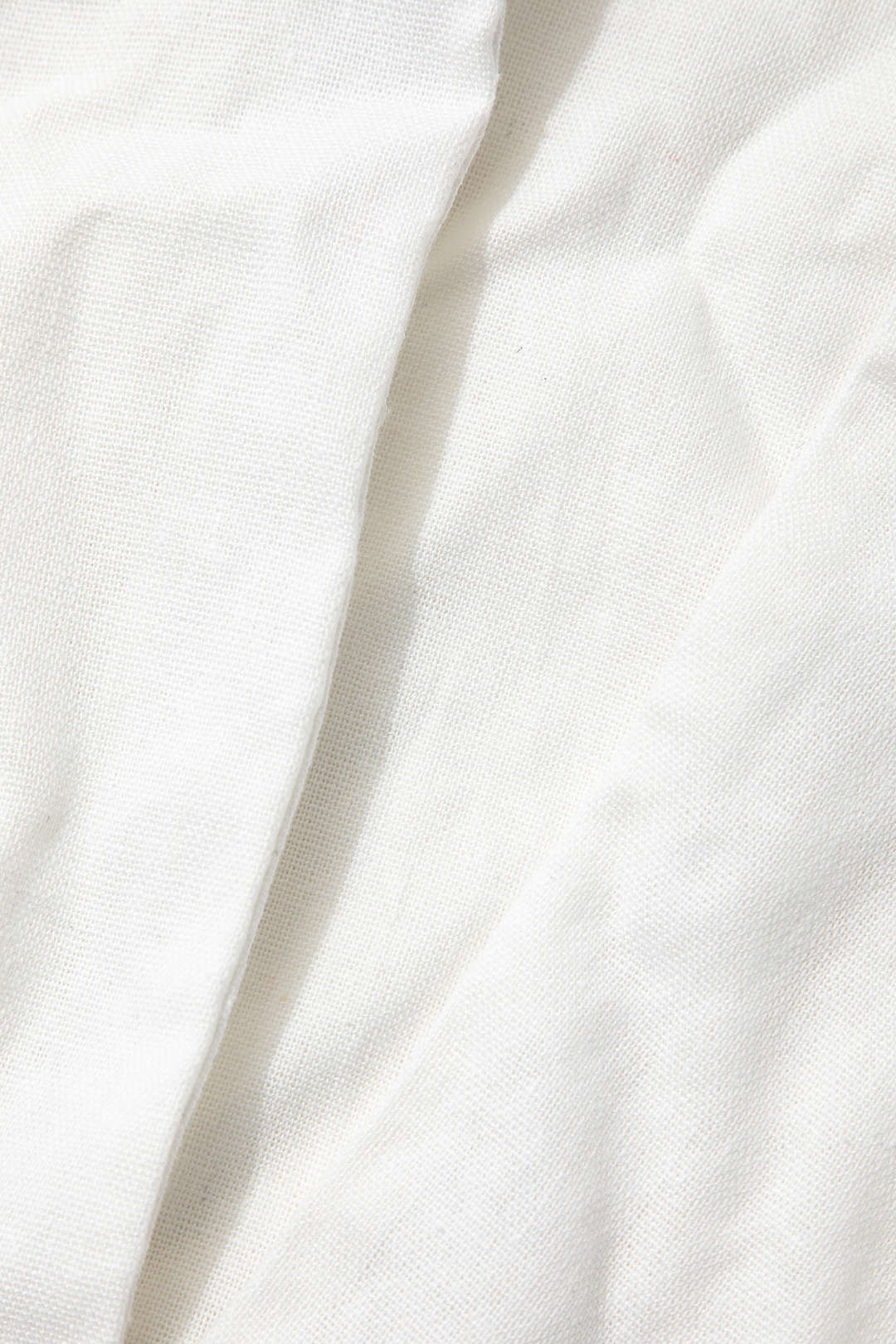 Twist Front Deep V-neck Blouse