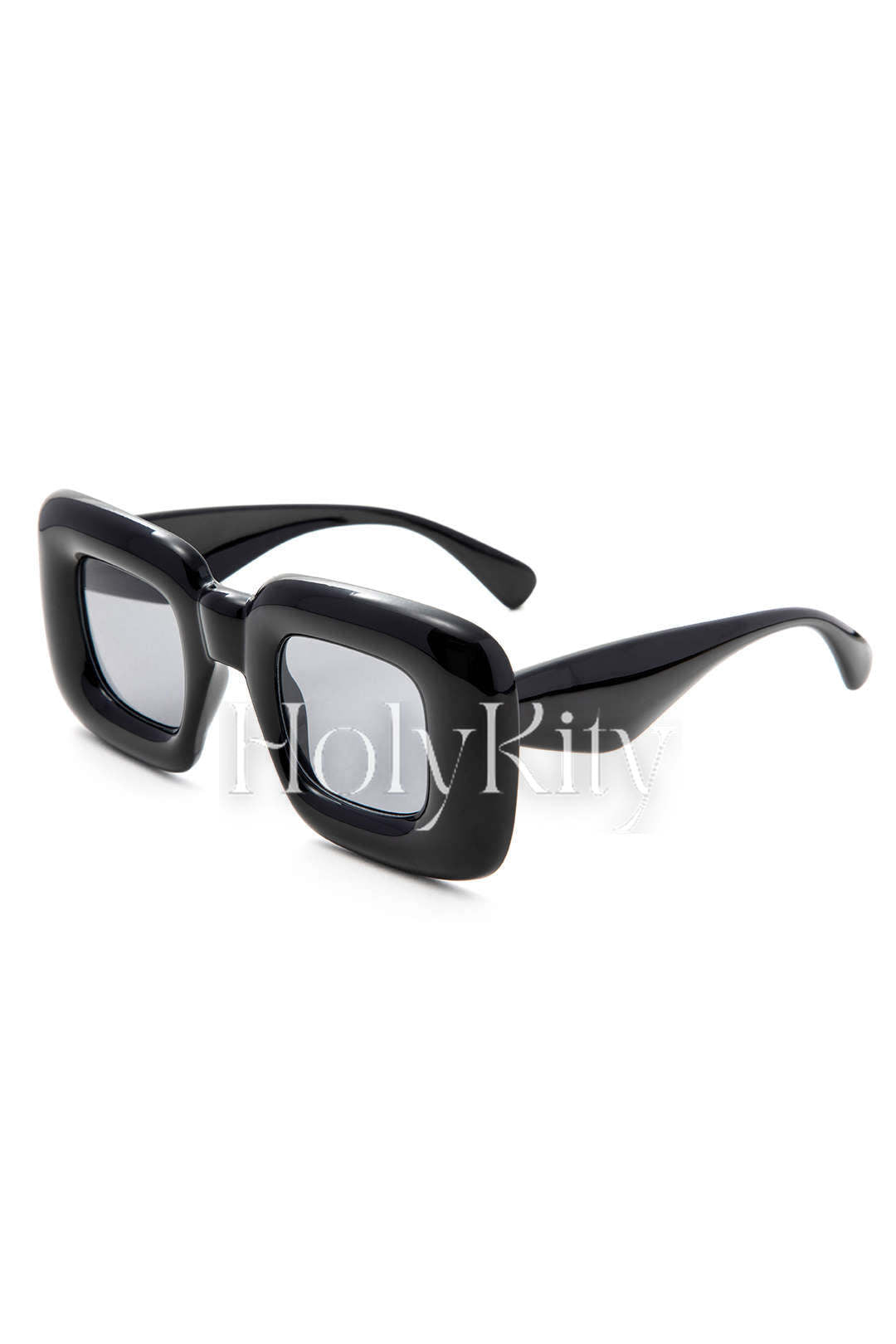 Lunettes de soleil carrées gonflées