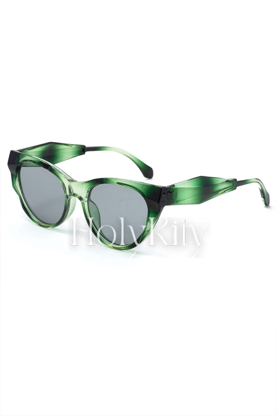 Lunettes de soleil à monture ombrée