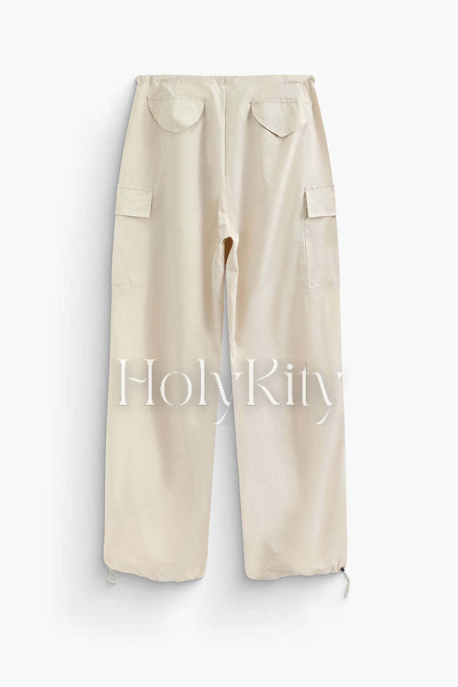 Drawstring Cargo Pants