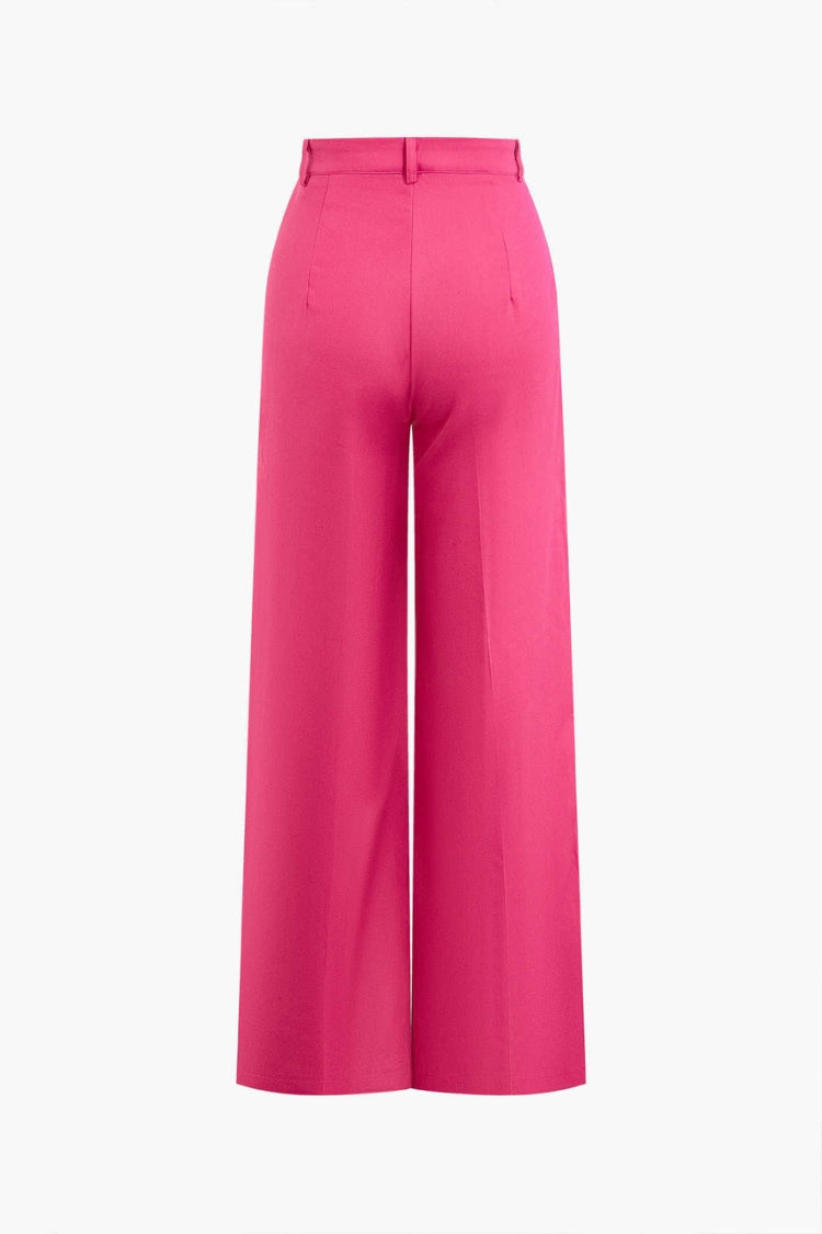 Sleeveless Vest And Pants Set