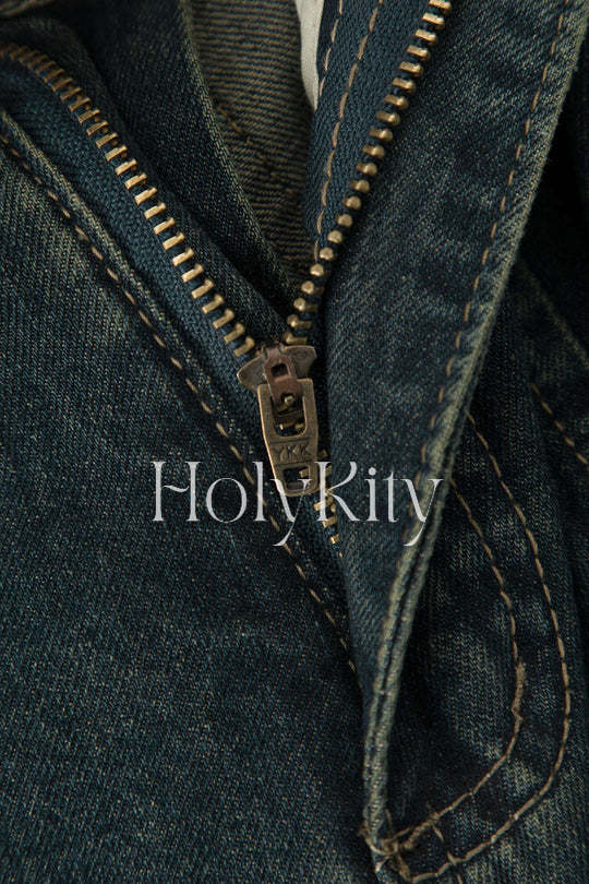 Jeans mit Panel-Detail