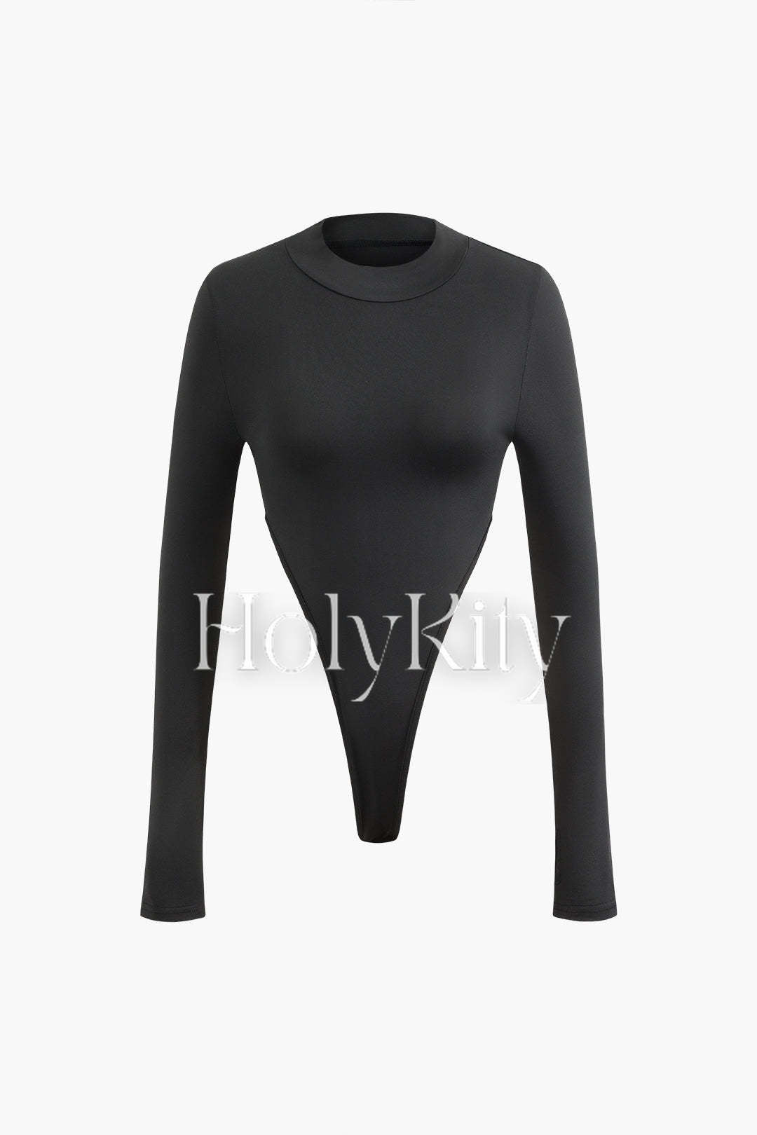Mock Neck Long Sleeve Bodysuit