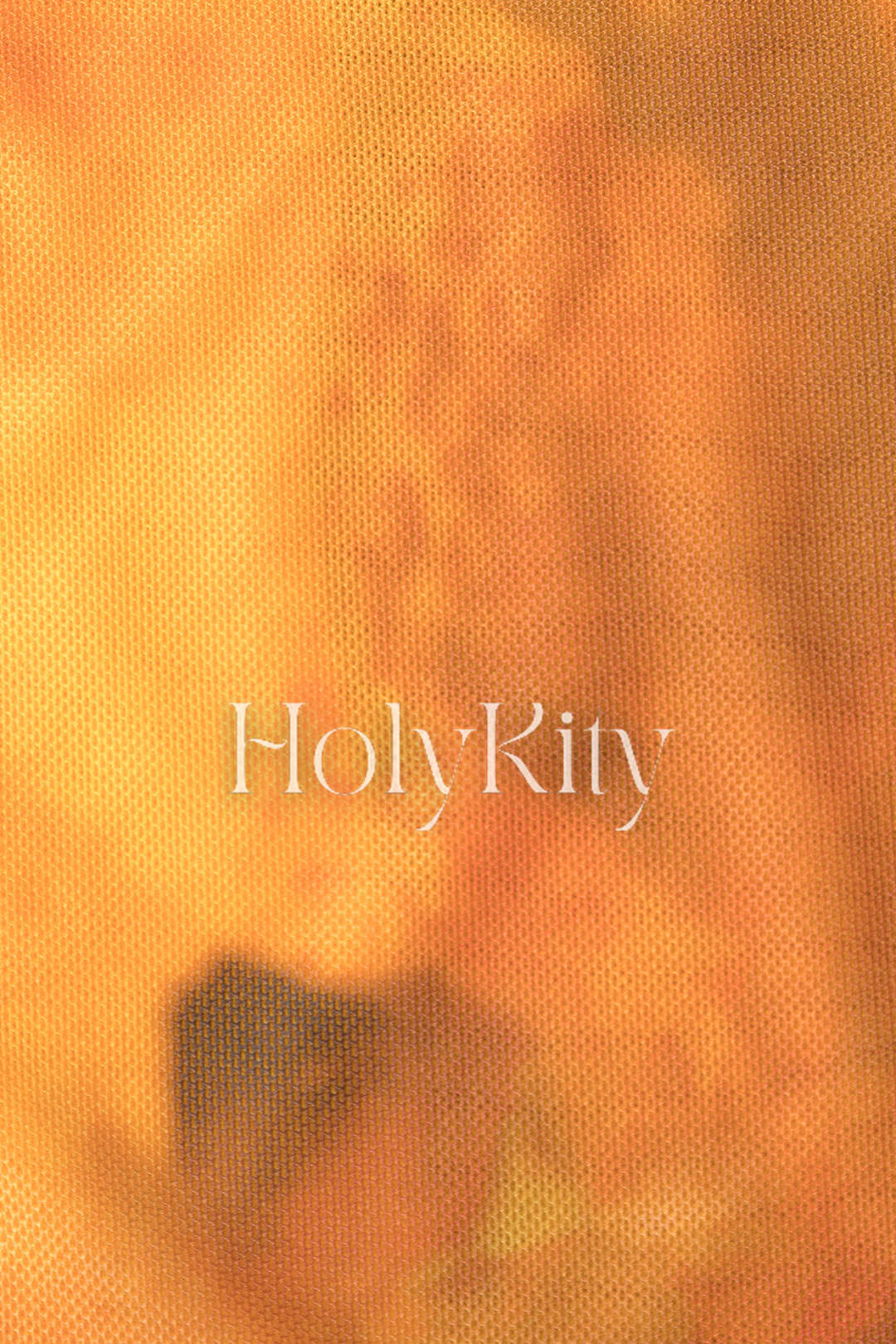Body froncé en maille à imprimé abstrait