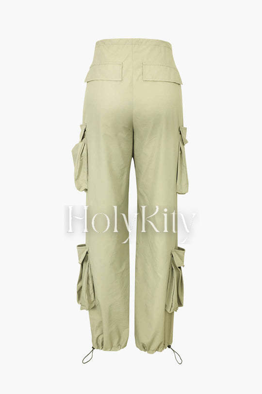 Cargo Pocket Parachute Cargo Pants
