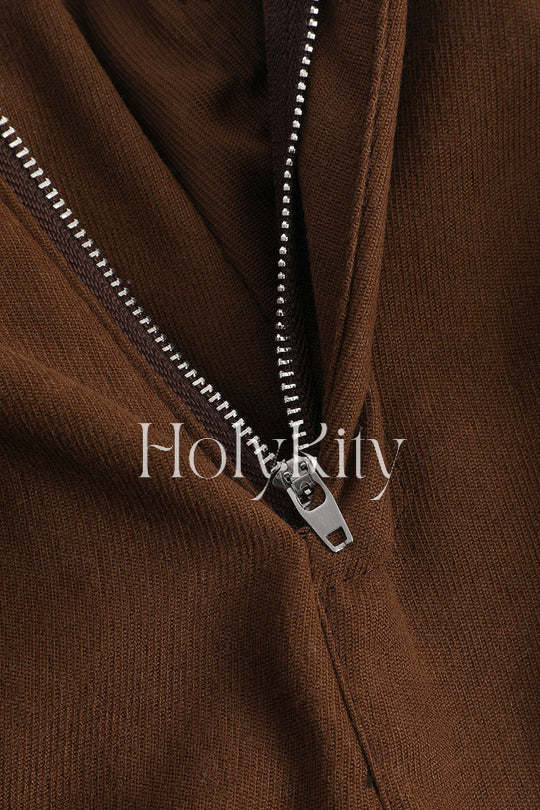 Baggy Cargohose mit Seilschnürung