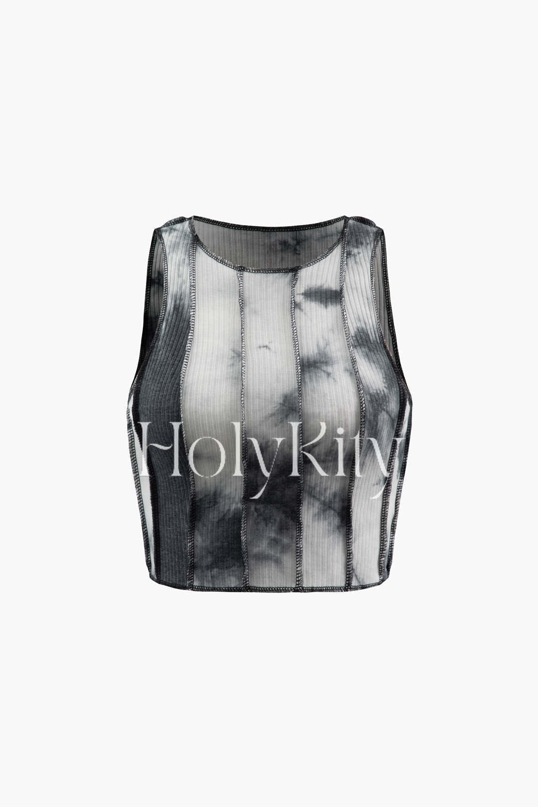 Tie Dye Stitching Tank Top