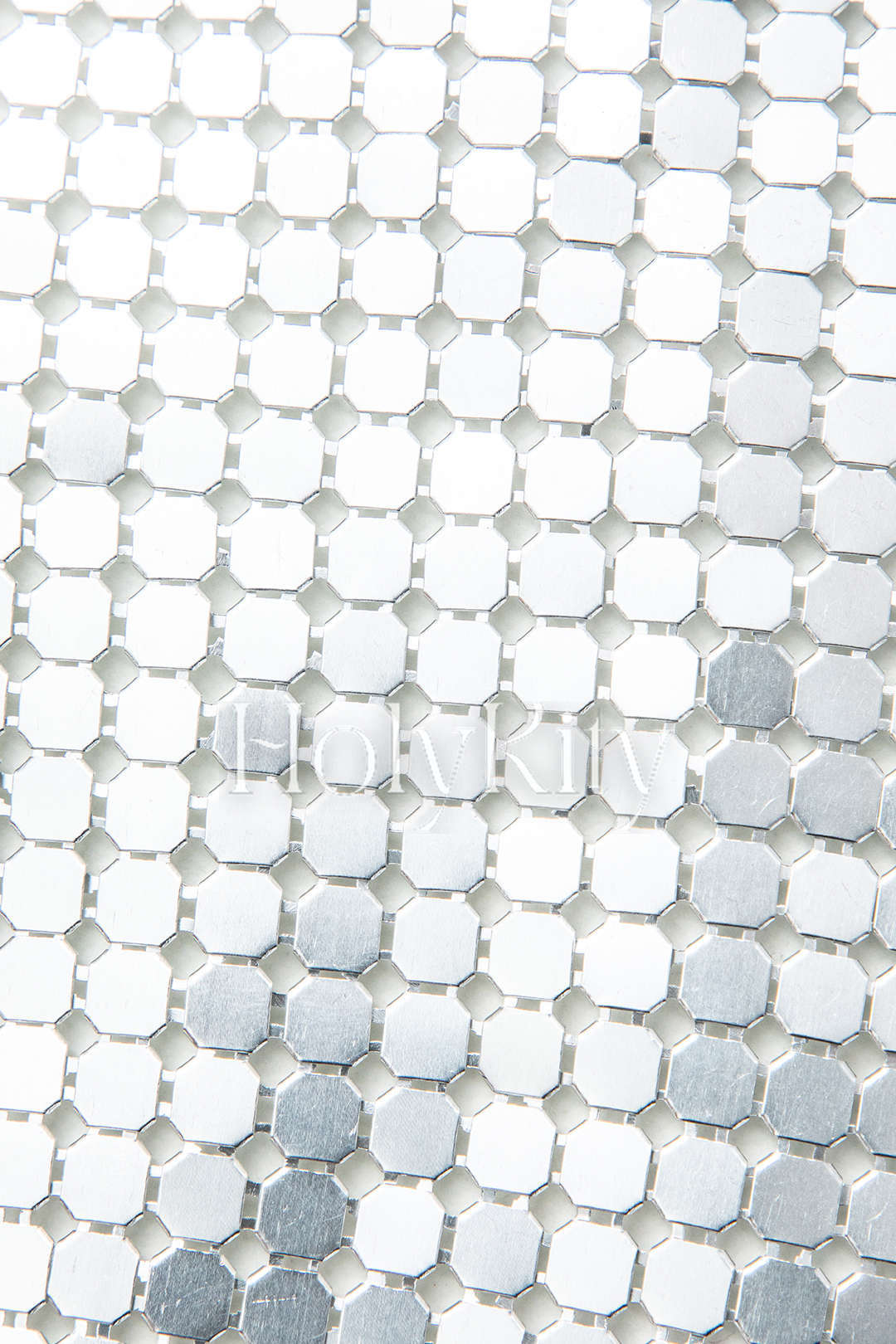 Mini-jupe fendue à empiècements en sequins