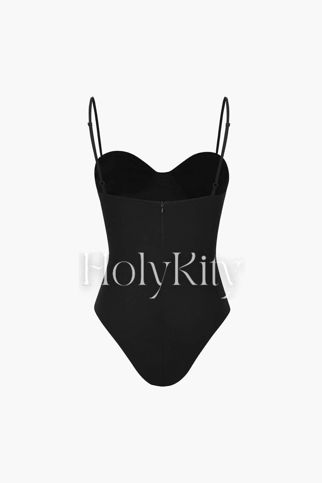 Body camisole froncé sur le devant