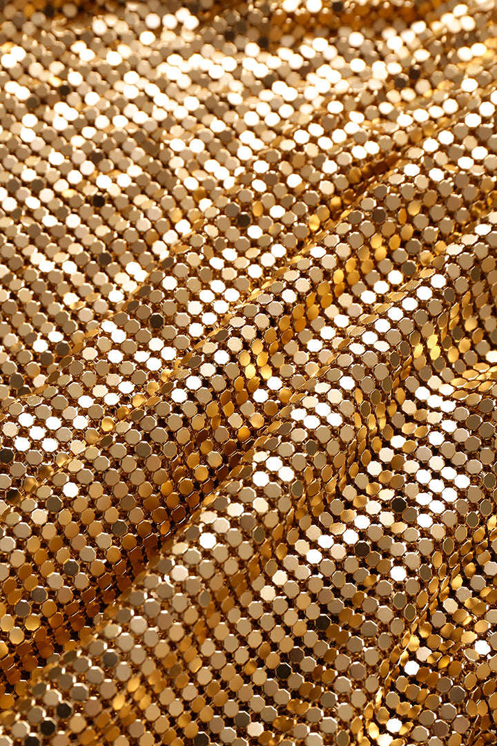 Tanktop mit Metallic-Glitzer 