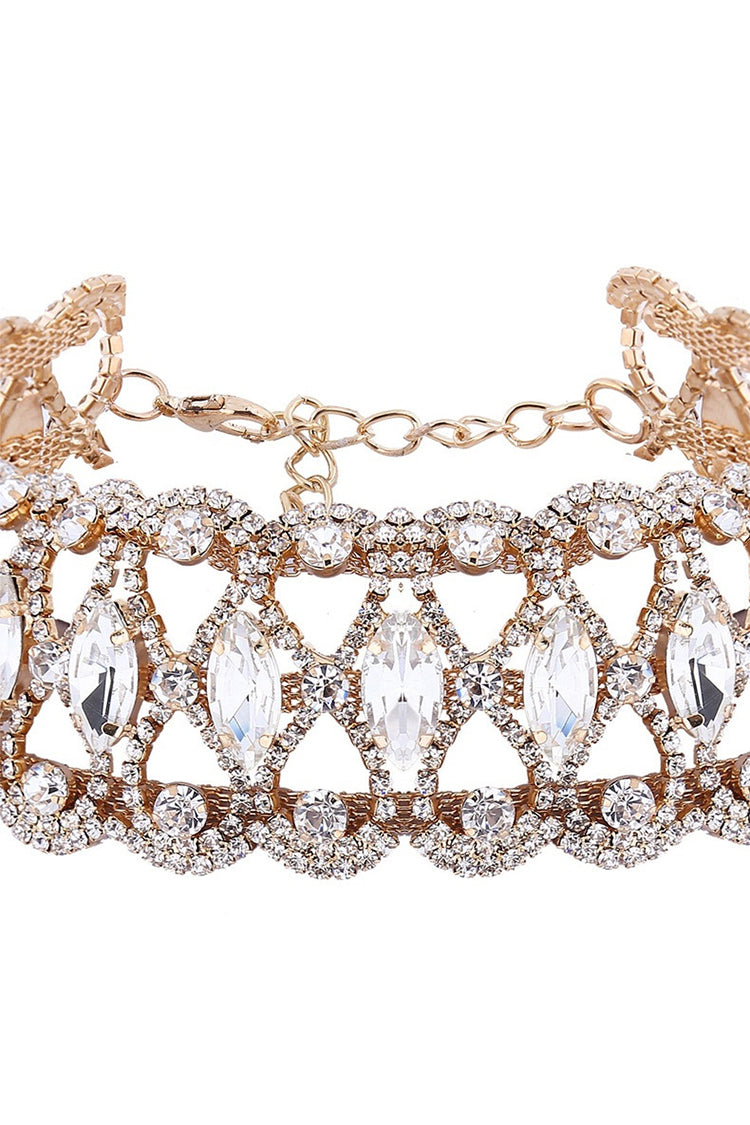 rhinestone necklace