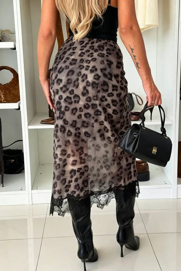 WILD LOVE MIDI SKIRT