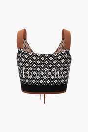 Floral Tie Front Cami Top