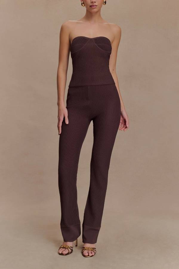 Ribbed Knit Pants
