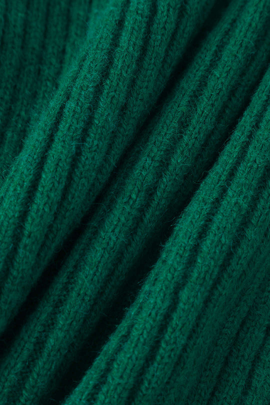 Pull court à col roulé 