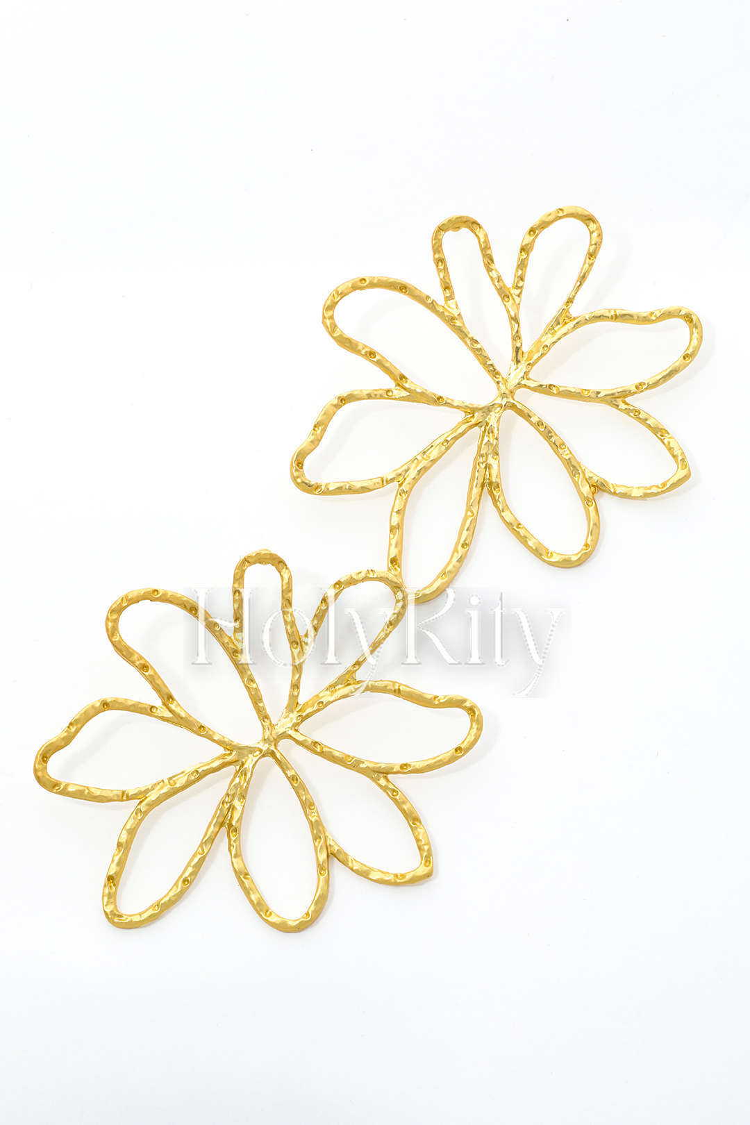 Boucles d'oreilles fleurs 