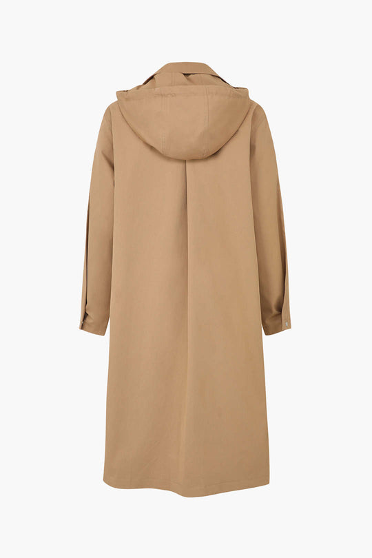 Manteau à capuche amovible 