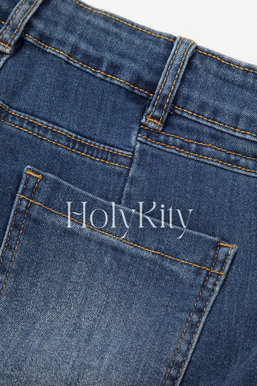 Faded Bootcut Jeans
