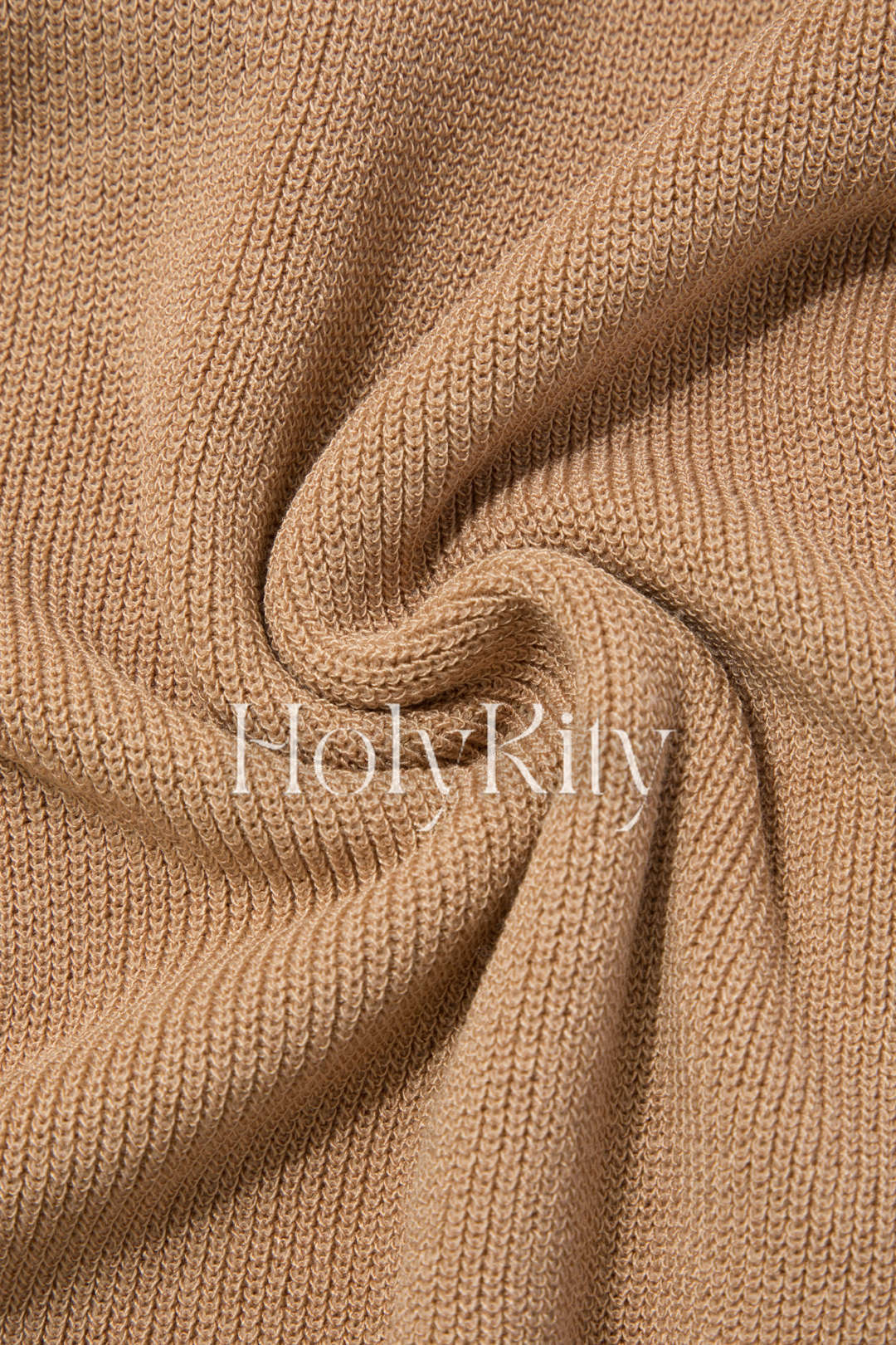 One Shoulder Knit Side Slit Maxi Dress
