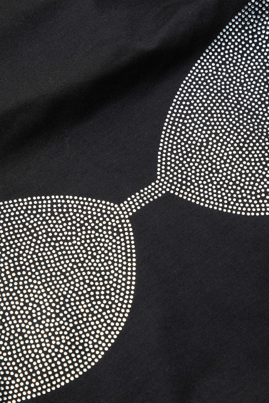 Haut à manches longues avec décor en strass 