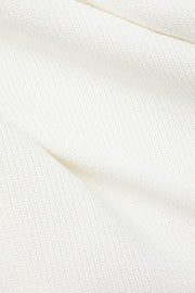 Sweetheart Neckline Long Sleeve Knit Top