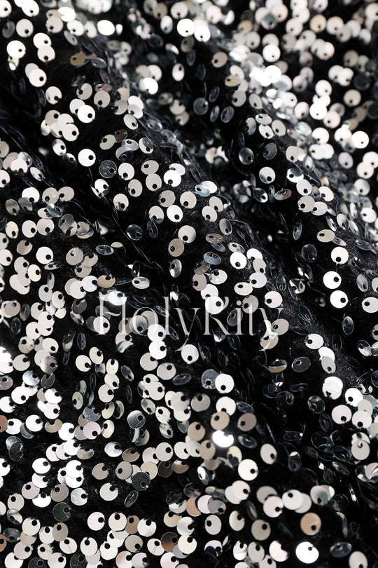 Short orné de paillettes 