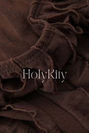 Frill Mesh Shorts
