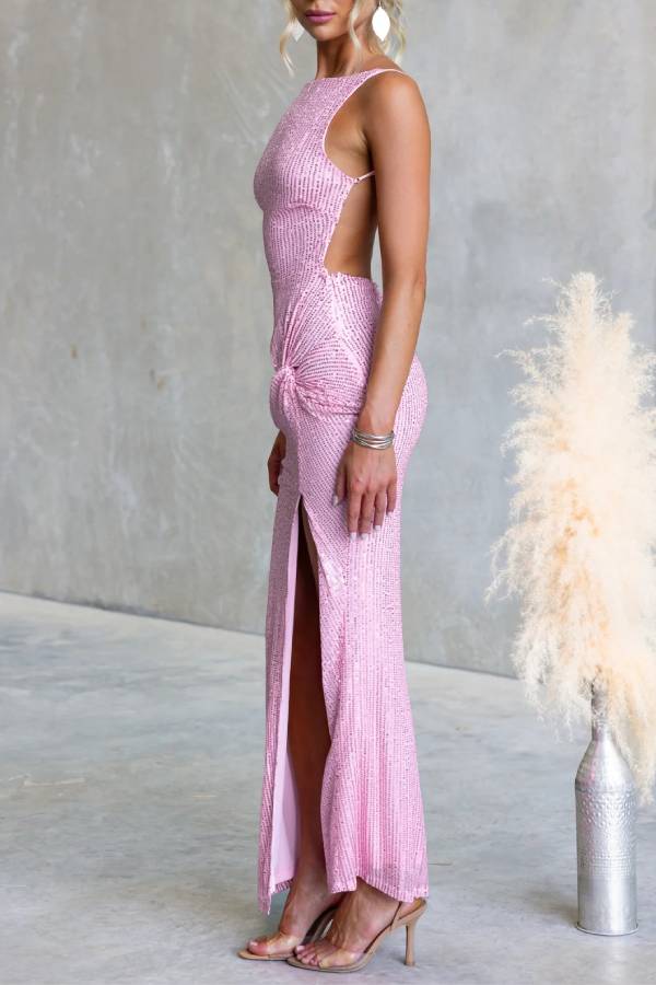 Whispered Grace Maxi Dress