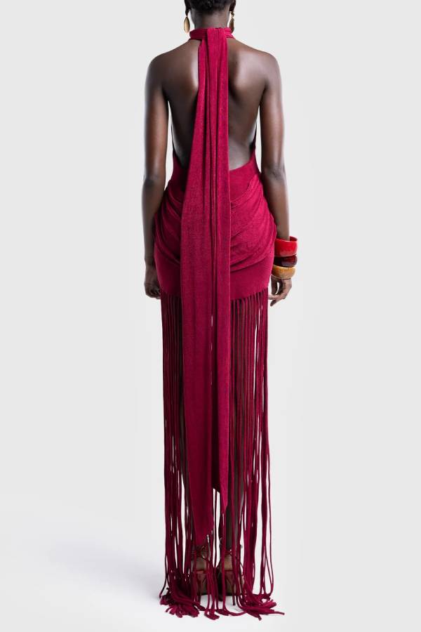 SAMPLE SALE Zuma Tassel Dress