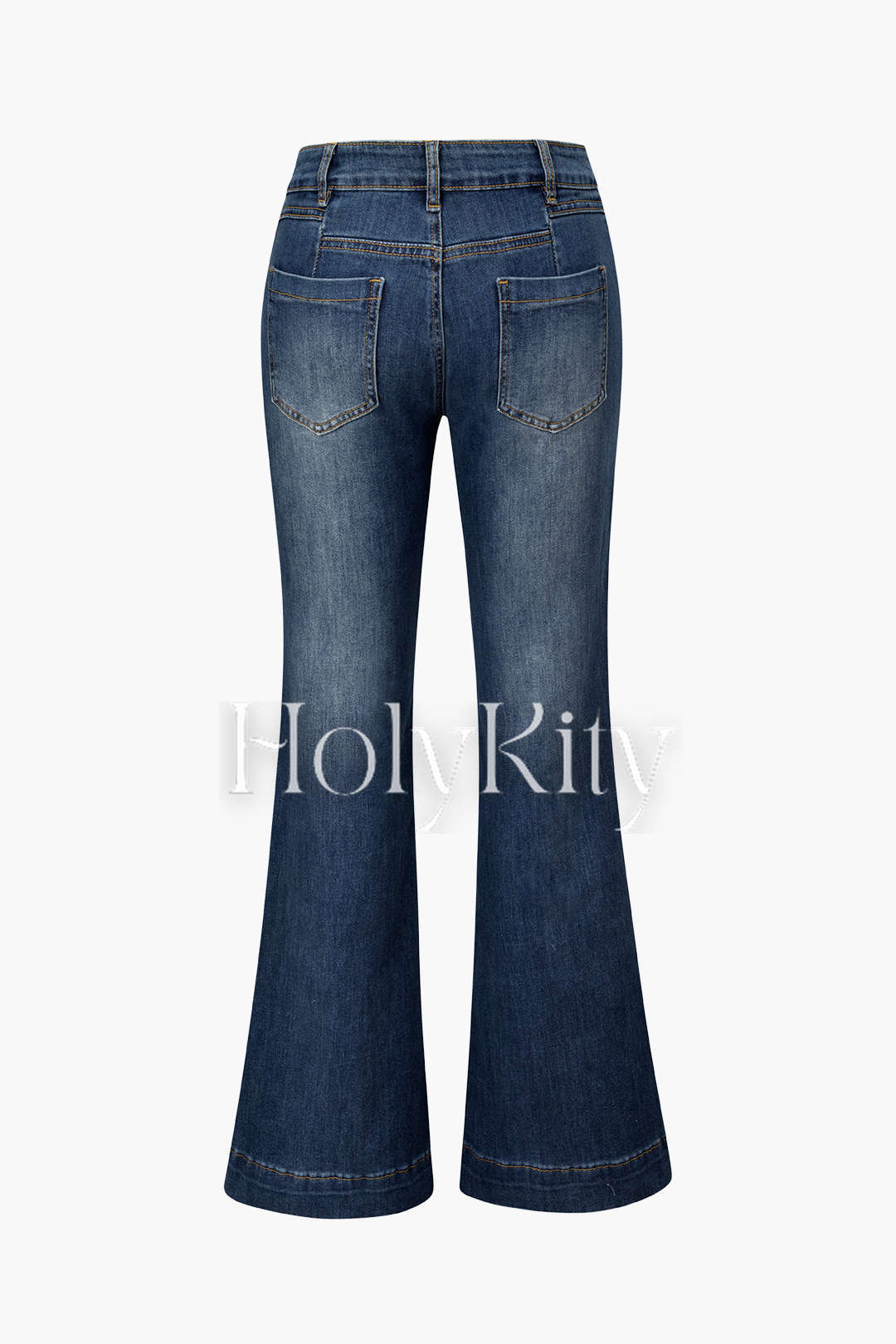 Faded Bootcut Jeans