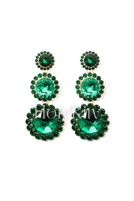 Emerald Drop Earrings