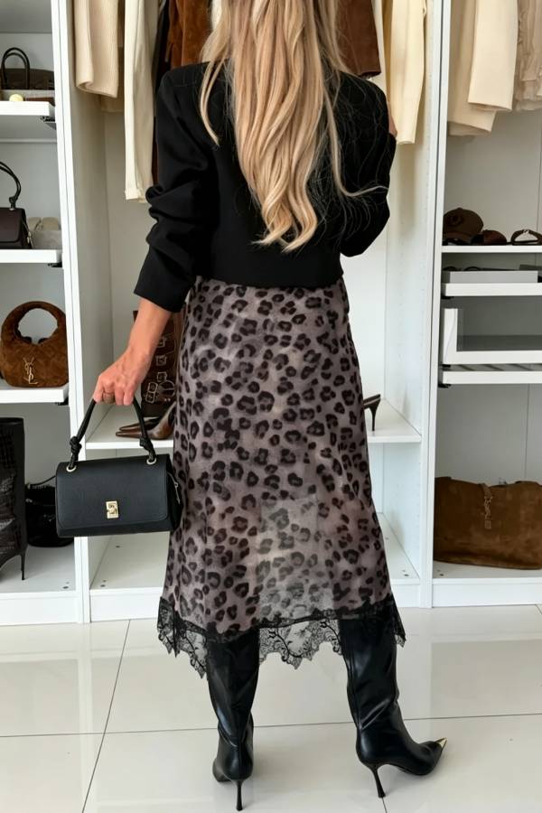 WILD LOVE MIDI SKIRT