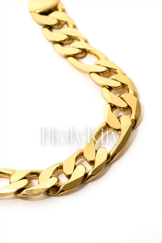 Chunky Cuban Chain Bracelet